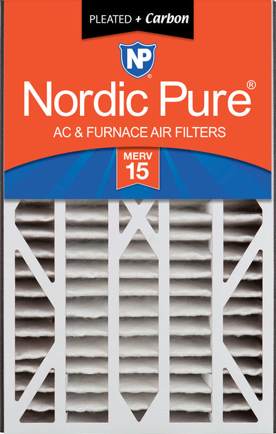 Air Bear Cub 16x25x3 Air Filter Replacement MERV 15 Plus Carbon