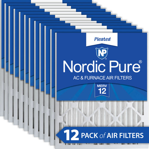 12x20x2 Pleated MERV 12 Air Filters