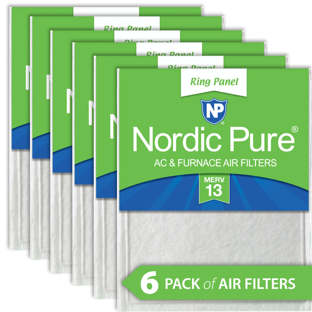 12x20x 1/2 Half Inch Ring Panel MERV 13 Furnace Air Filters