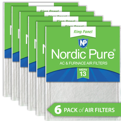 12x20x 1/2 Half Inch Ring Panel MERV 13 Furnace Air Filters