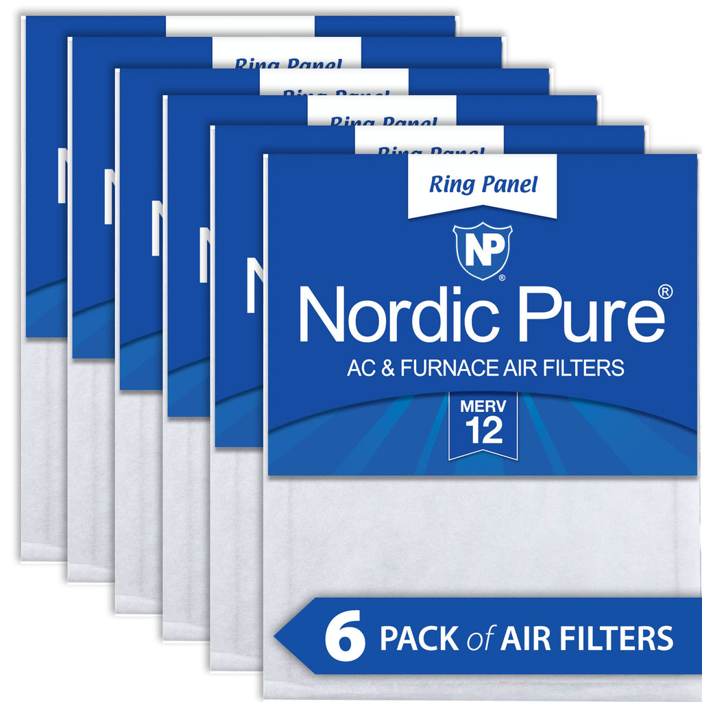 12x30x 1/2 Half Inch Ring Panel MERV 12 Furnace Air Filters
