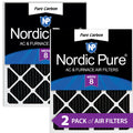 16x20x1 Pure Carbon Pleated Odor Reduction Furnace Air Filters