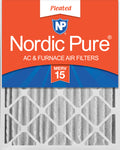 16x20x4 (3 5/8) Pleated MERV 15 Air Filters