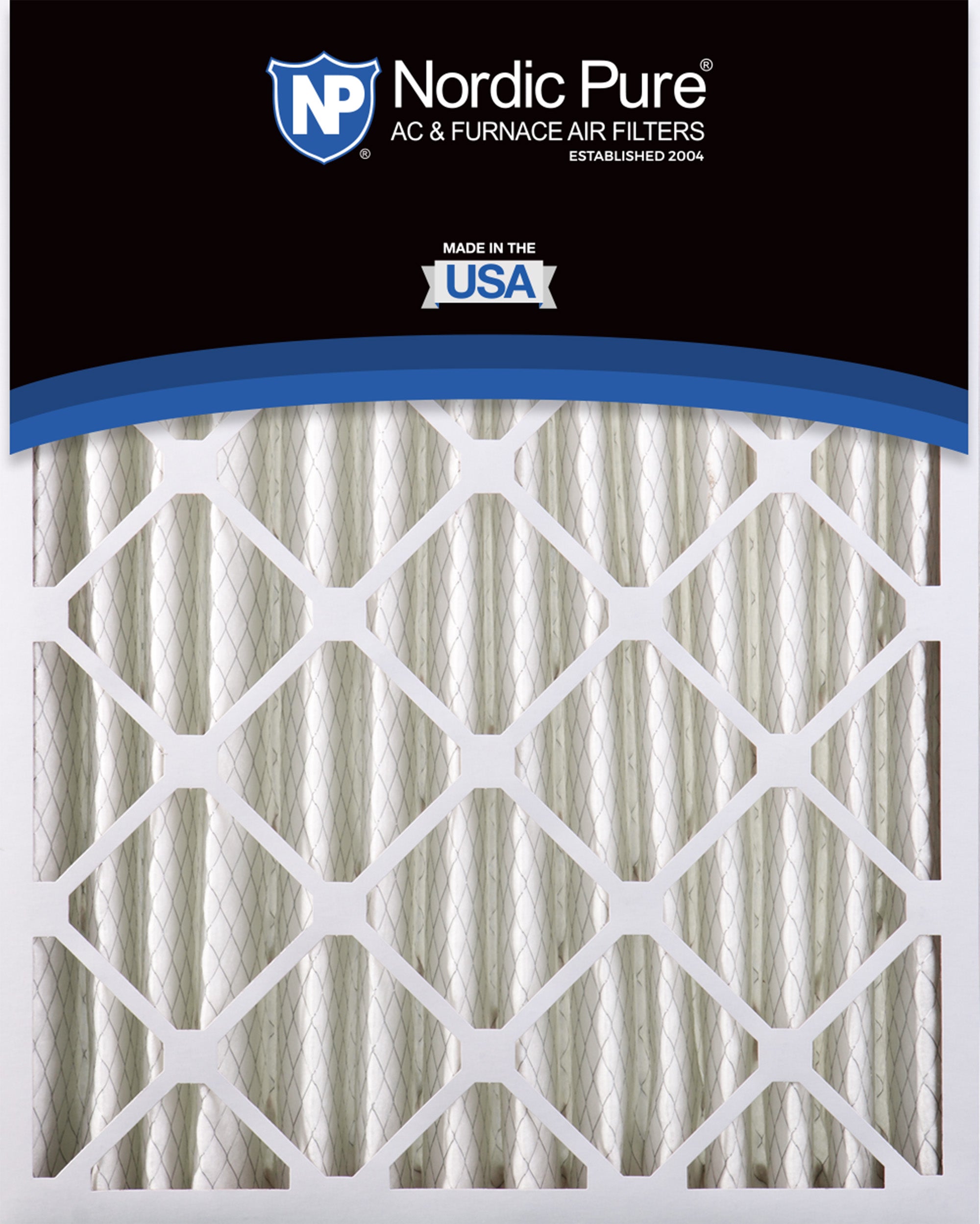 12x24x4 (3 5/8) Pleated MERV 13 Air Filters