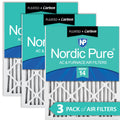 12x24x2 Pleated Air Filters MERV 14 Plus Carbon
