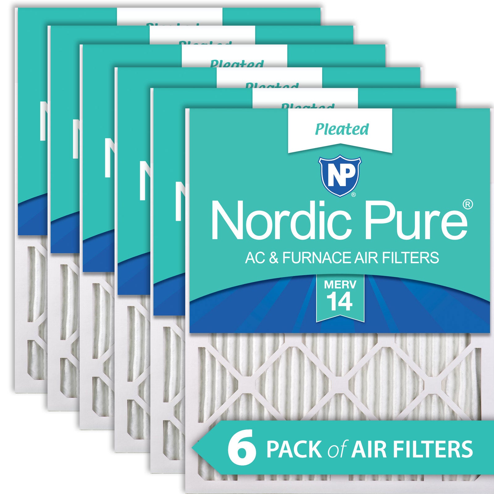 30x30x1 MERV 14 AC Furnace Filters
