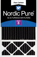 16x25x5 (4 3/8) Honeywell/Lennox Replacement Pure Carbon Pleated Odor Reduction Merv 8 Furnace Filter