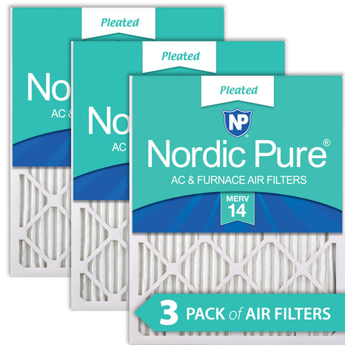 12x16x1 Pleated MERV 14 Air Filters