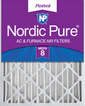 24x24x4 (3 5/8) Pleated MERV 8 Air Filters