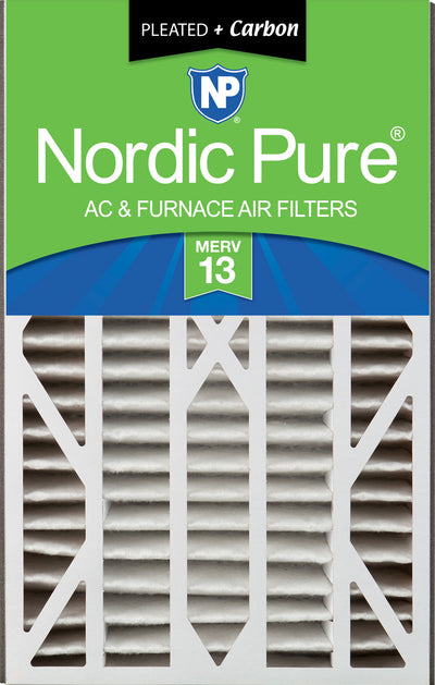 Air Bear Cub 16x25x3 Air Filter Replacement MERV 13 Plus Carbon