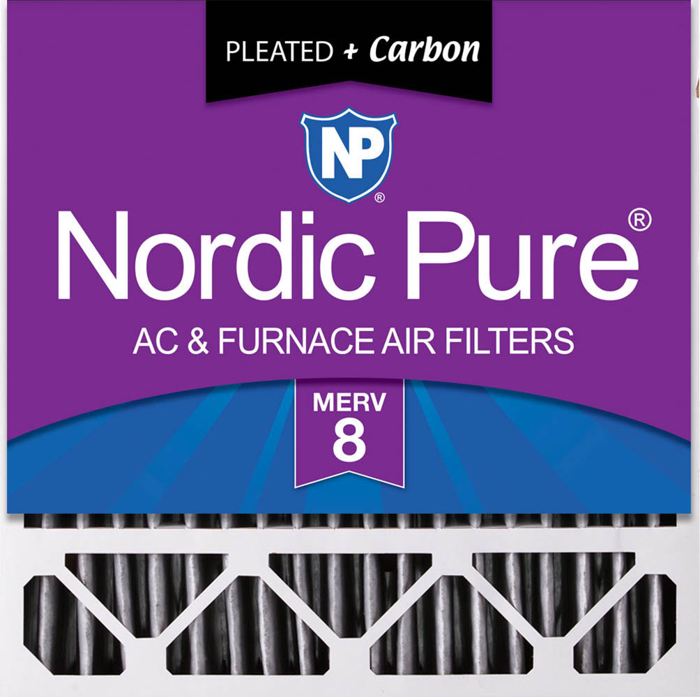 20x20x5 (4 3/8) Honeywell/Lennox Replacement Furnace Filters MERV 8 Pleated Plus Carbon