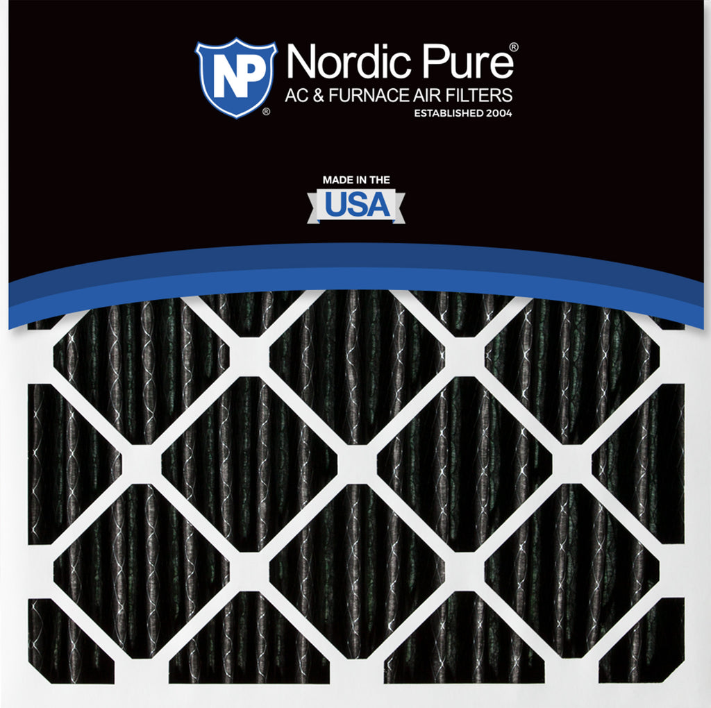 20x20x5 (4 3/8) Honeywell/Lennox Replacement Pure Carbon Pleated Odor Reduction Merv 8 Furnace Filters