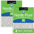 16x20x1 Pleated Air Filters MERV 13 Plus Carbon