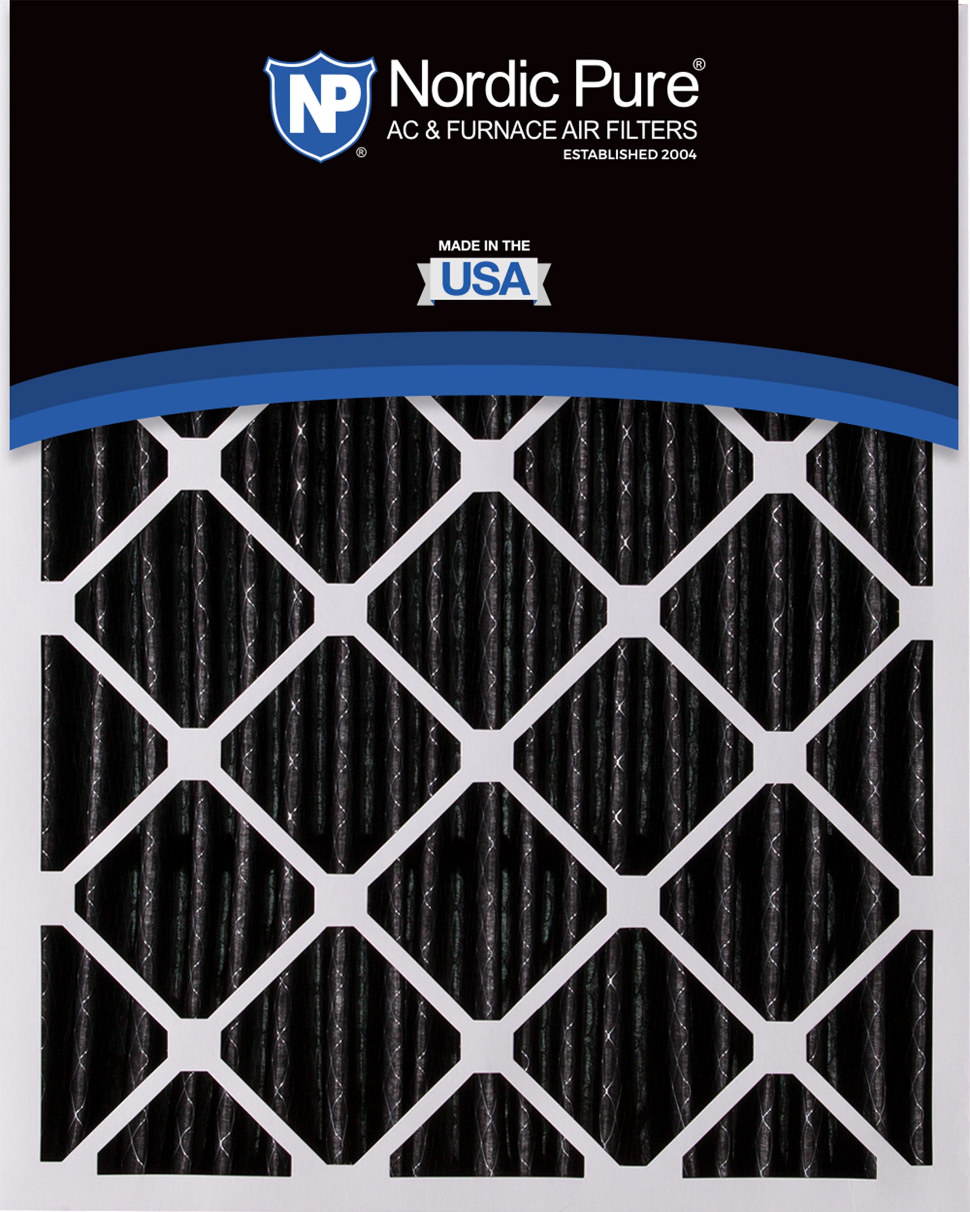 20x25x5 (4 3/8) Honeywell/Lennox Replacement Air Filters MERV 12 Pleated Plus Carbon