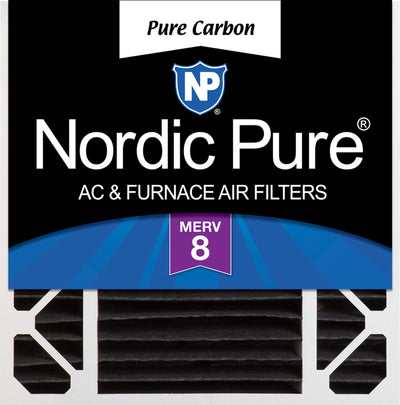 20x20x5 (4 3/8) Honeywell/Lennox Replacement Pure Carbon Pleated Odor Reduction Merv 8 Furnace Filter