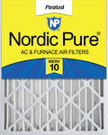 16x25x4 (3 5/8) Pleated MERV 10 Air Filters