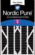 Air Bear Cub 16x25x3 Replacement 259112-101 Pure Carbon Pleated Odor Reduction Merv 8 Furnace Filter