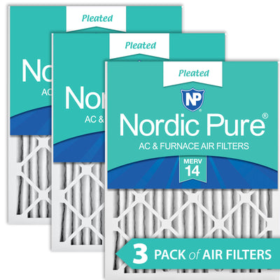 12x20x2 Pleated MERV 14 Air Filters