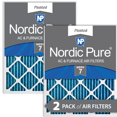 20x20x1 Pleated MERV 7 Air Filters