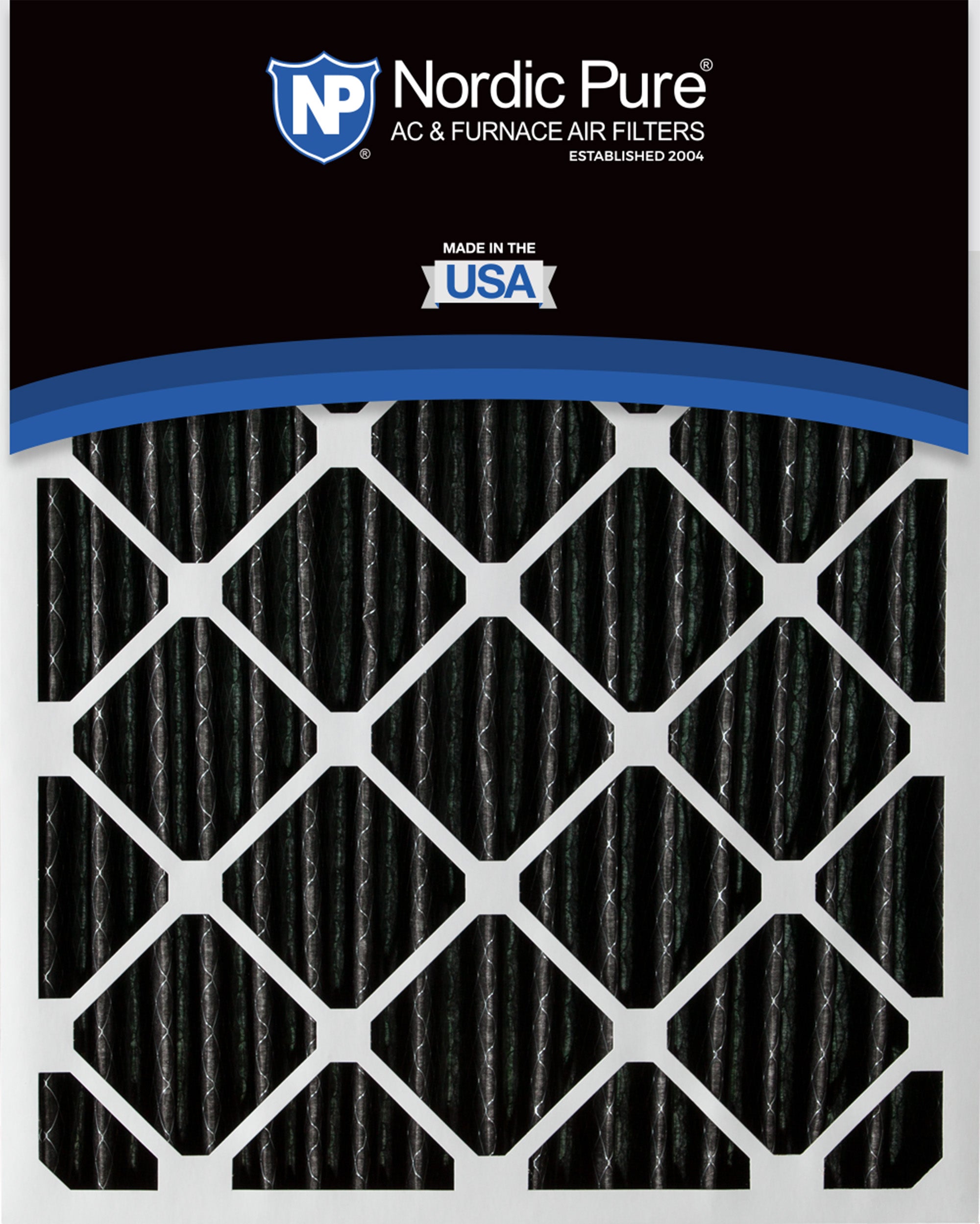 30x30x1 MERV 8 Plus Carbon AC Furnace Filters
