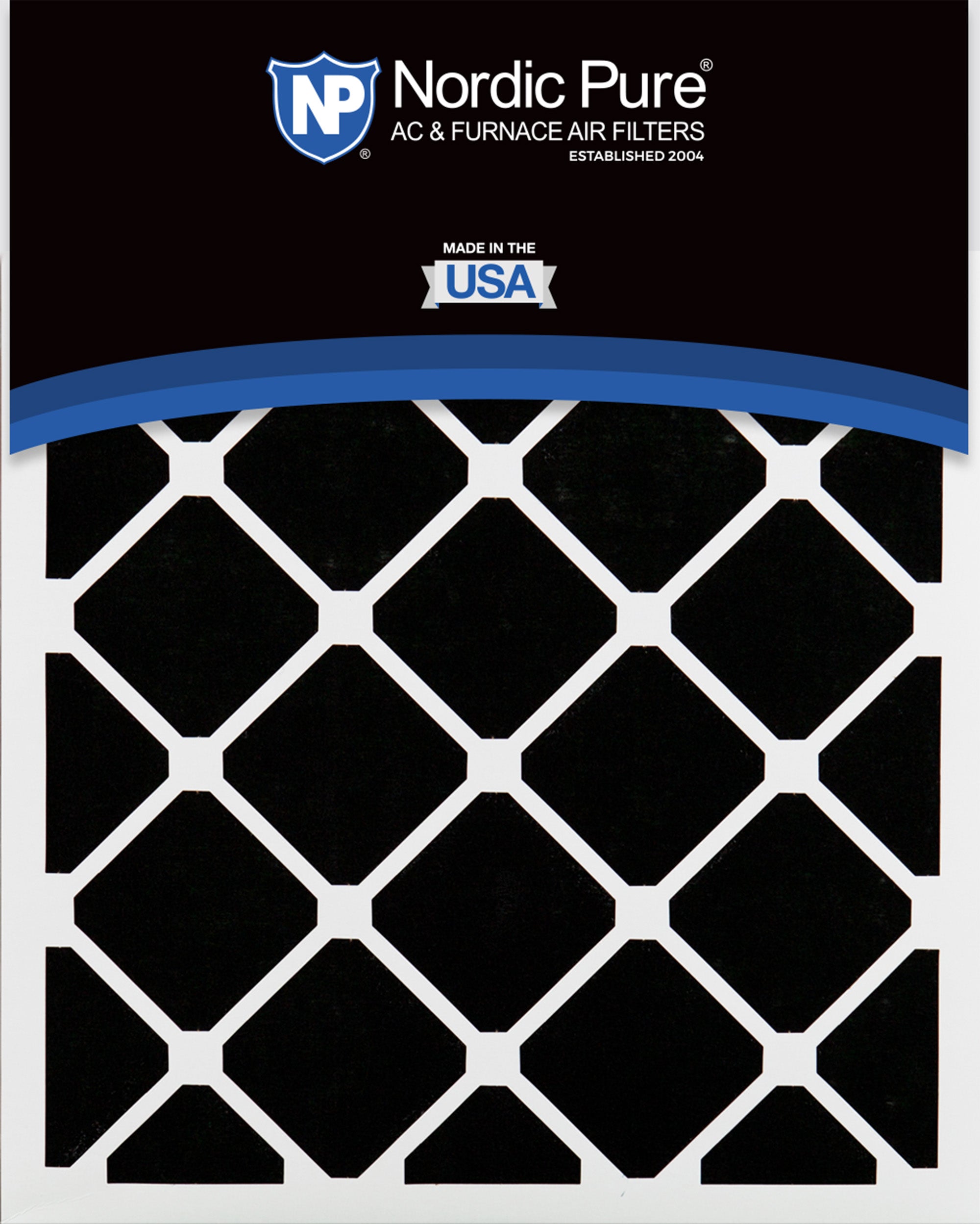 14x20x2 Pleated Air Filters MERV 7 Plus Carbon
