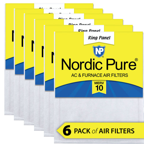 12x20x 1/2 Half Inch Ring Panel MERV 10 Furnace Air Filters