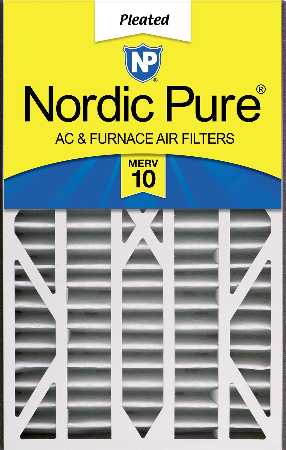 Air Bear Cub 16x25x3 Replacement 255649-101 MERV 10 Air Filters