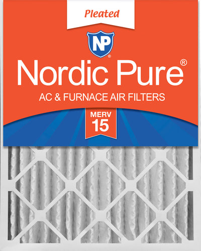 24x24x4 (3 5/8) Pleated MERV 15 Air Filters