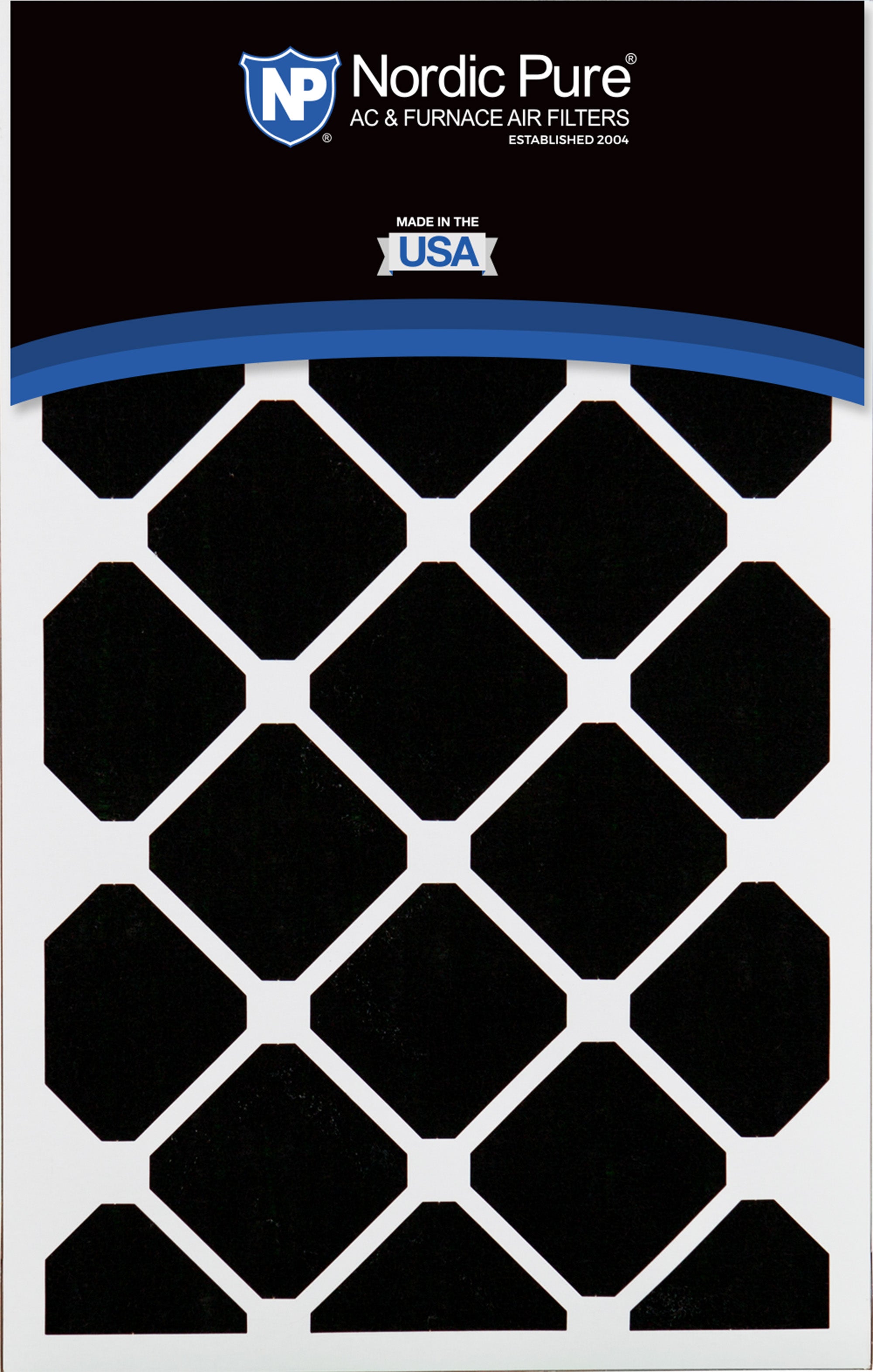 16x25x5 (4 3/8) Honeywell/Lennox Replacement Air Filters MERV 13 Plus Carbon