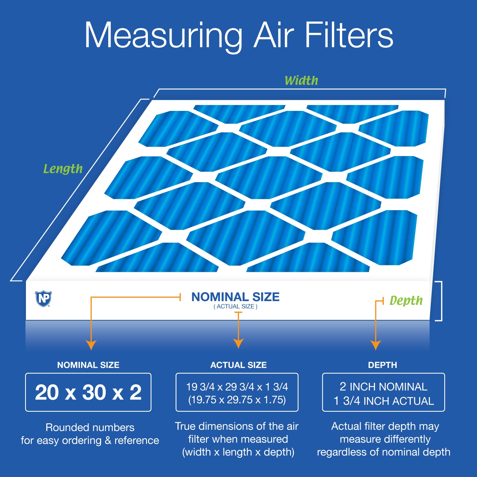 20x30x2 Pleated Air Filters MERV 7 Plus Carbon