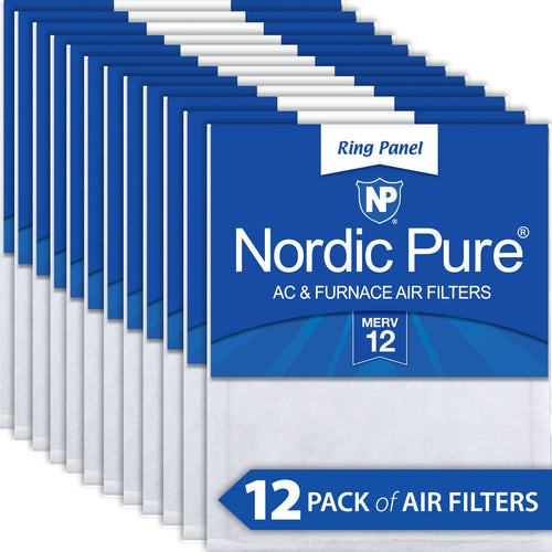 12x20x 1/2 Half Inch Ring Panel MERV 12 Furnace Air Filters