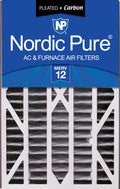 Air Bear Cub 16x25x3 Air Filter Replacement MERV 12 Pleated Plus Carbon