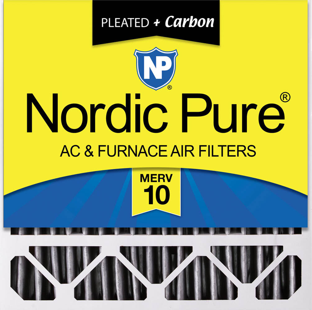 20x20x5 (4 3/8) Honeywell/Lennox Replacement Furnace Filters MERV 10 Pleated Plus Carbon