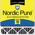 20x20x5 (4 3/8) Honeywell/Lennox Replacement Furnace Filters MERV 10 Pleated Plus Carbon