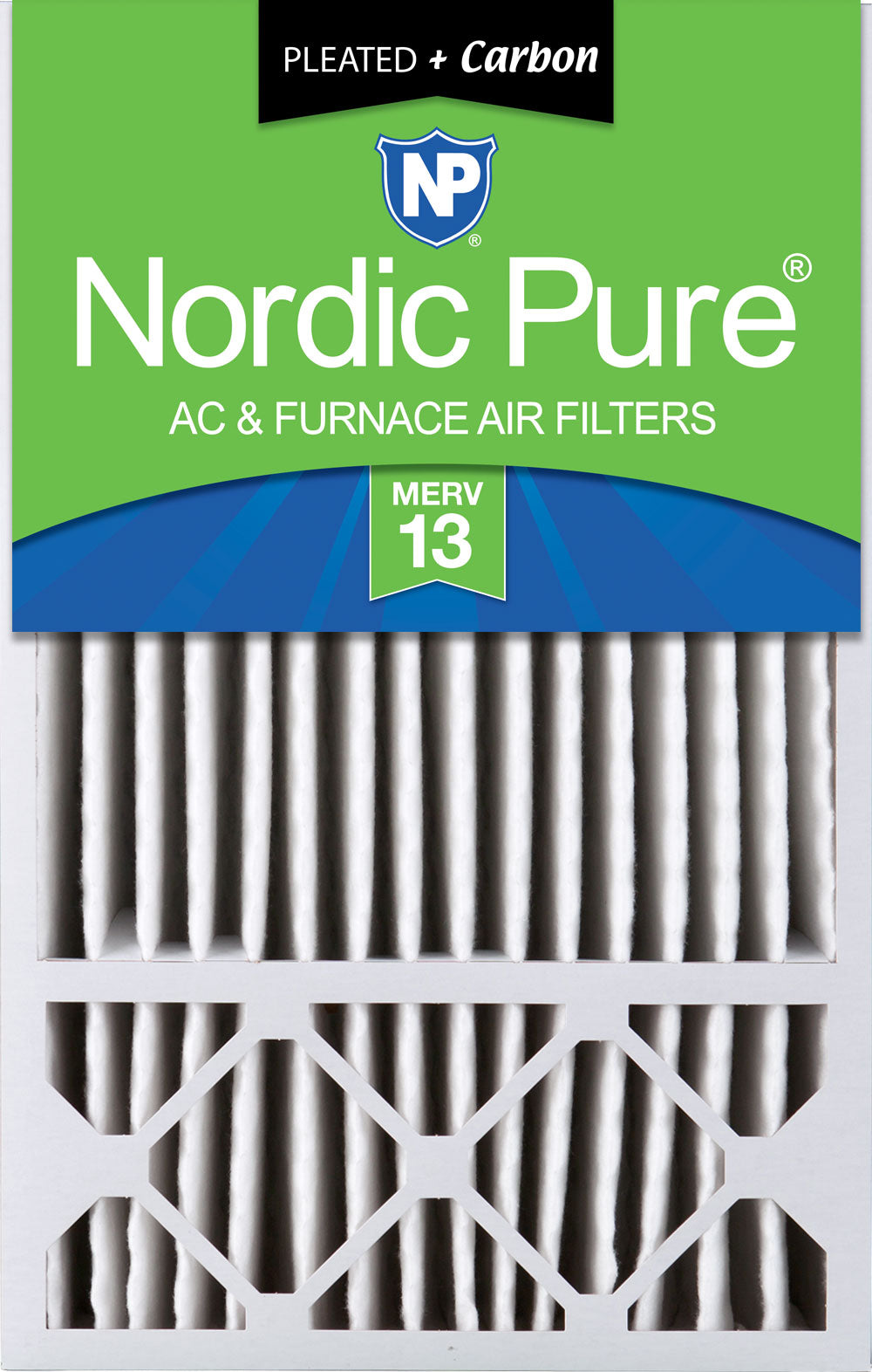 16x25x5 (4 3/8) Honeywell/Lennox Replacement Air Filters MERV 13 Plus Carbon