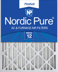 16x25x4 (3 5/8) Pleated MERV 12 Air Filters