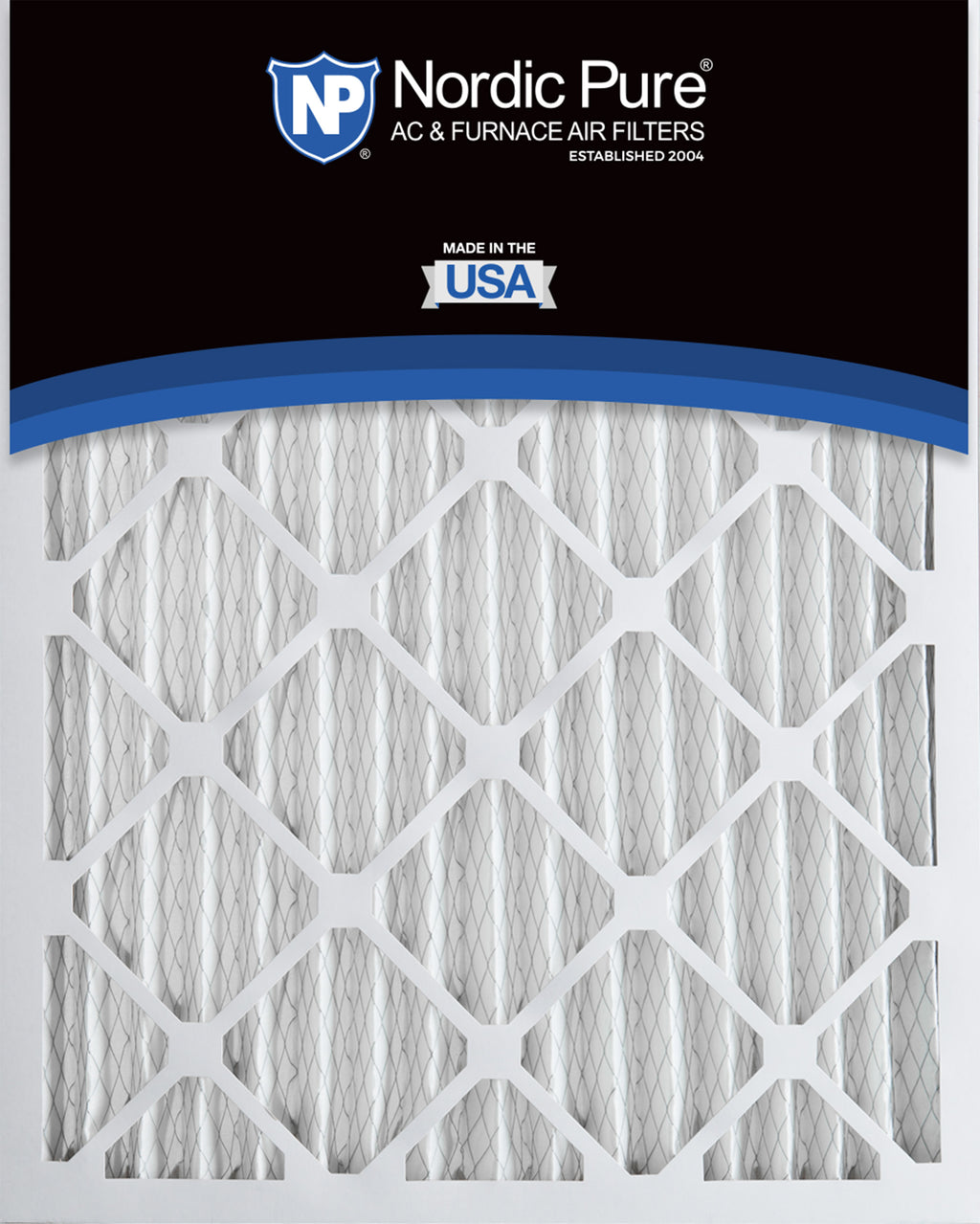 16x25x2 Pleated MERV 10 Air Filters