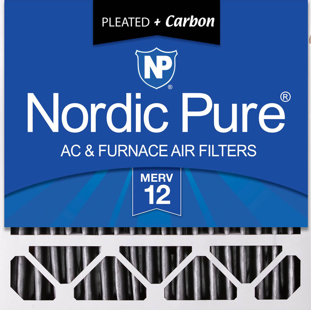 20x20x5 (4 3/8) Honeywell/Lennox Replacement Furnace Filters MERV 12 Pleated Plus Carbon