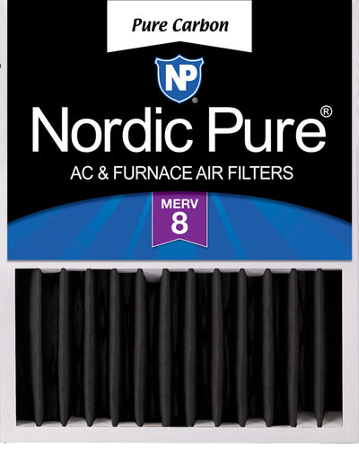 16x20x5 (4 3/8) Honeywell/Lennox Replacement Pure Carbon Pleated Odor Reduction Merv 8 Furnace Filter