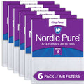 12x20x 1/2 Half Inch Ring Panel MERV 8 Furnace Air Filters