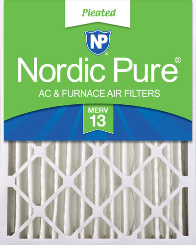 24x24x4 (3 5/8) Pleated MERV 13 Air Filters