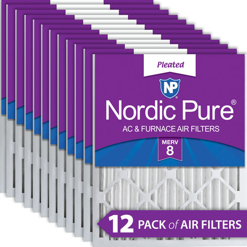 12x20x2 Pleated MERV 8 Air Filters